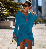 New Crochet Cover Ups Lace Hollow suit